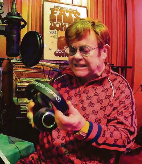 The Rocket Man blows his fuse