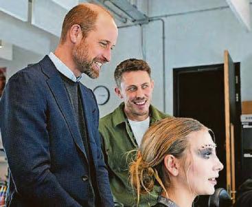 Wills in heir and make-up tour