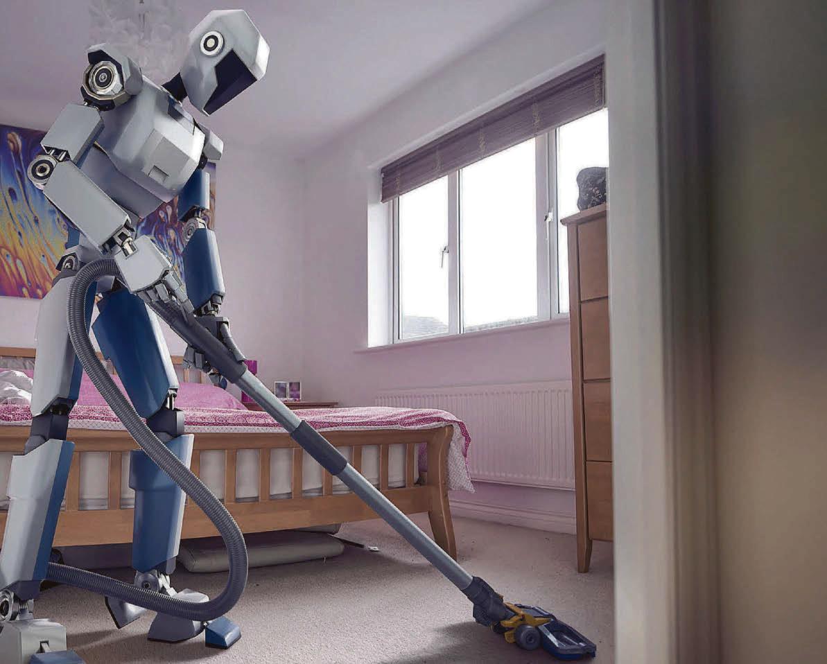 Robots will clean up 'in five years'