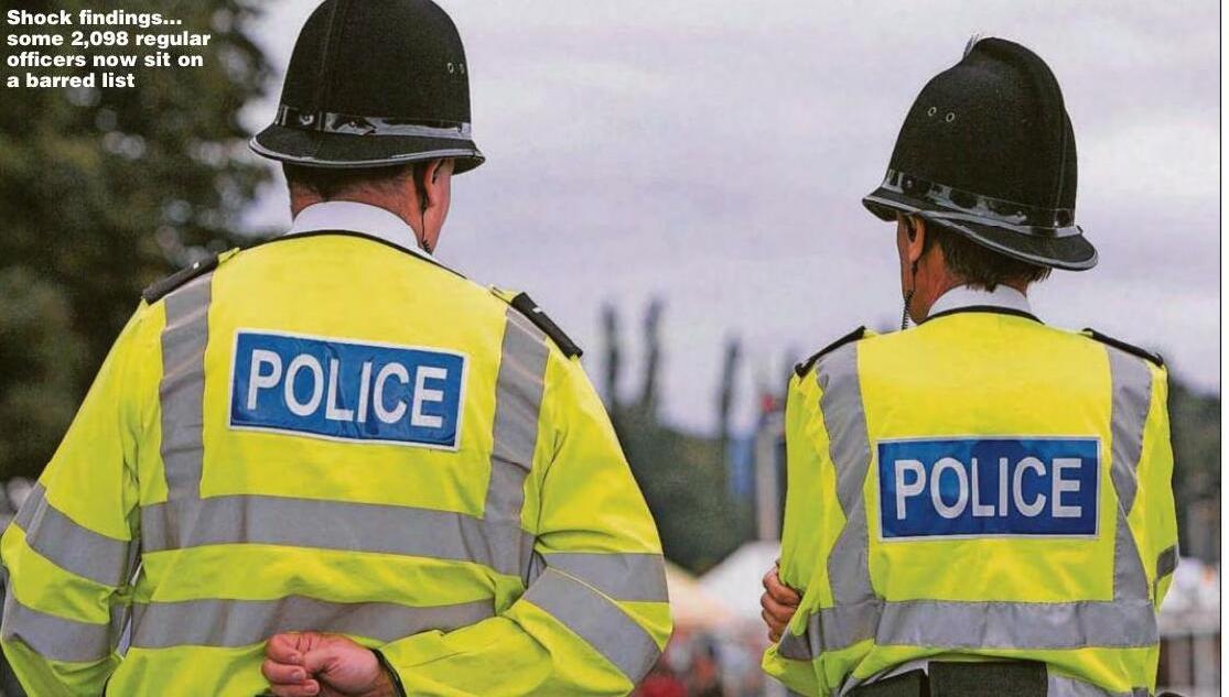 Rapists, stalkers and thieves all worked as police officers