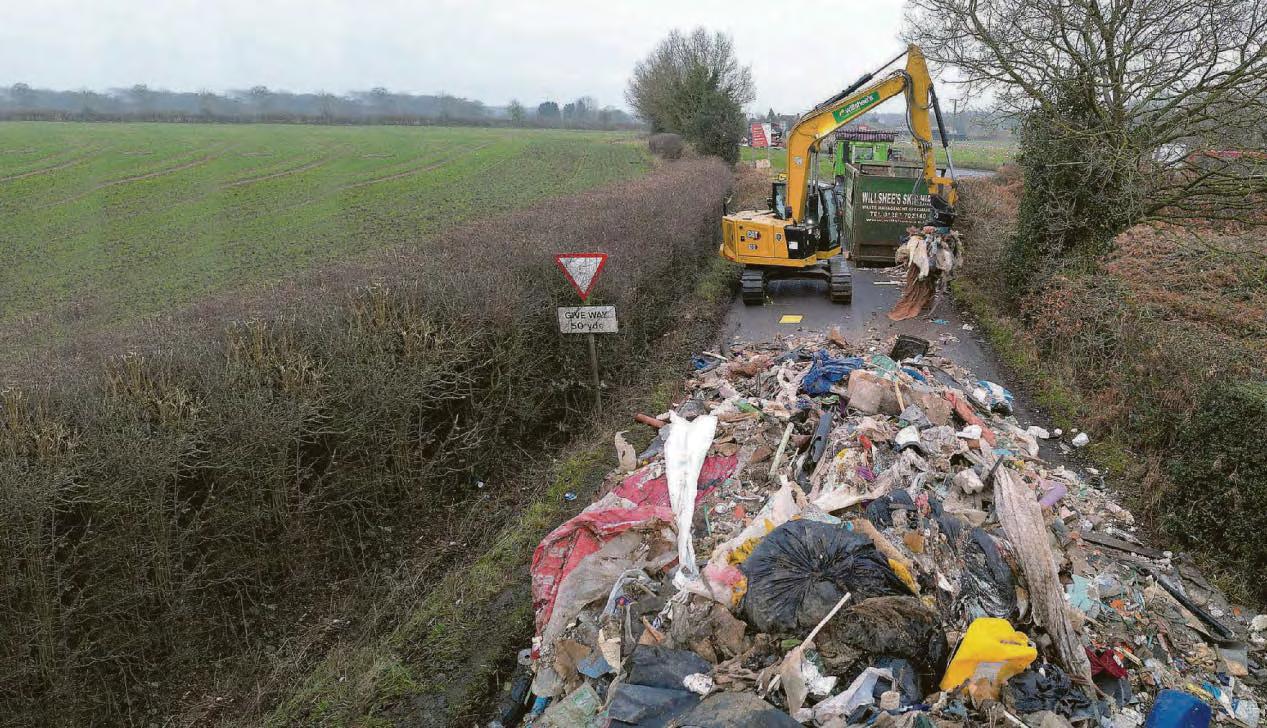 UK's fly-tipping 'tragedy'