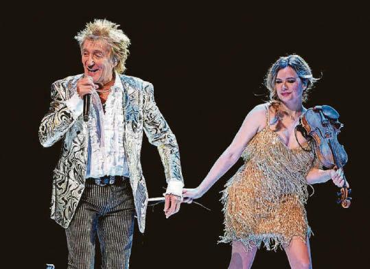 Rock of ages...Rod is on his final tour