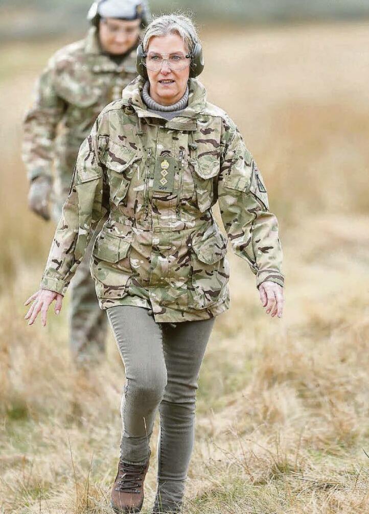 Sophie's ready for drills