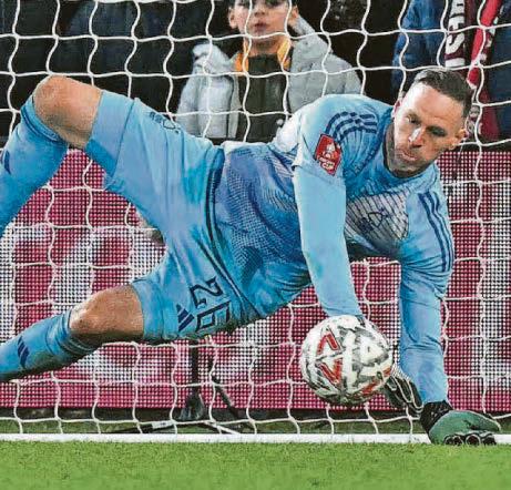 Sels the shoot-out hero as Forest set up Brighton clash