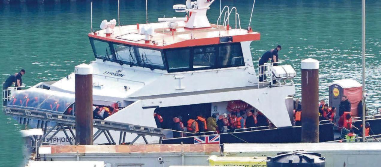 Russians among 70 nationalities now arriving illegally on small boats