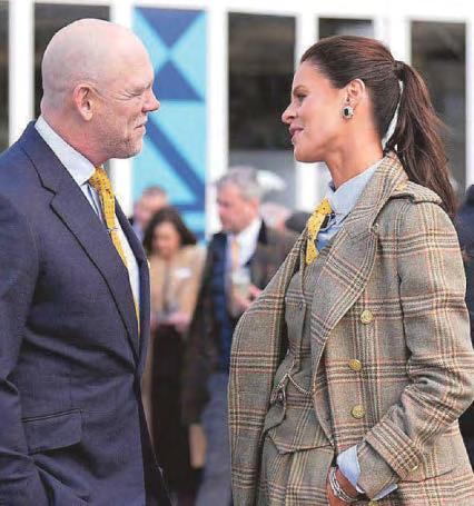 Grin and wear it...Zara's Cheltenham style