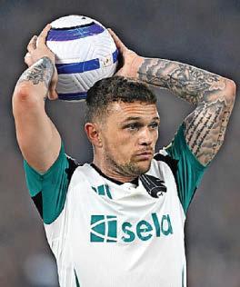 Trippier tells Newcastle's deputies to seize chance