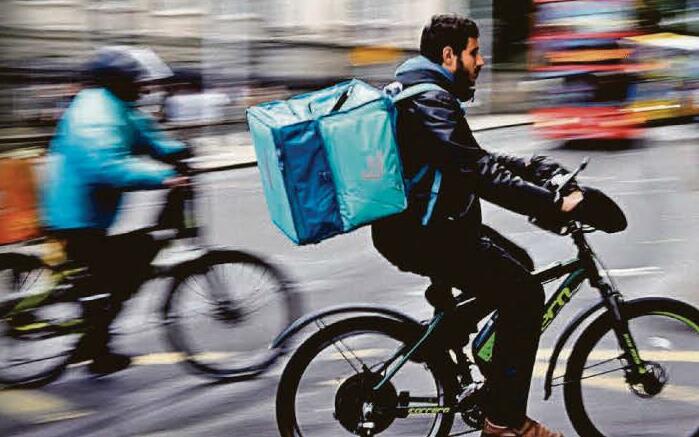 'Migrants use loopholes for delivery firm work?