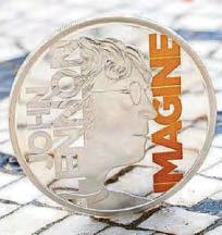Imagine: Lennon on a coin