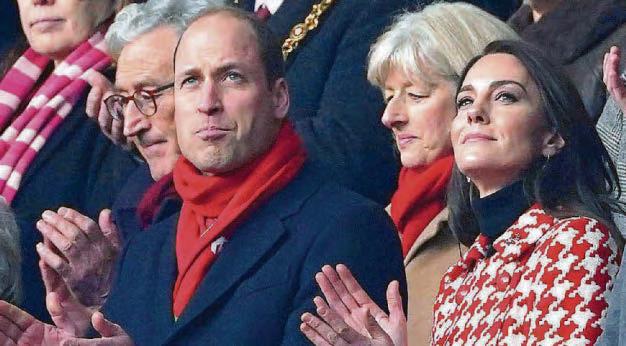 Royal rugby rivalry... but will it be Prince or Princess of Wails?