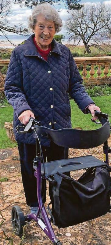 New lease of life for Joy after hip operation at 102