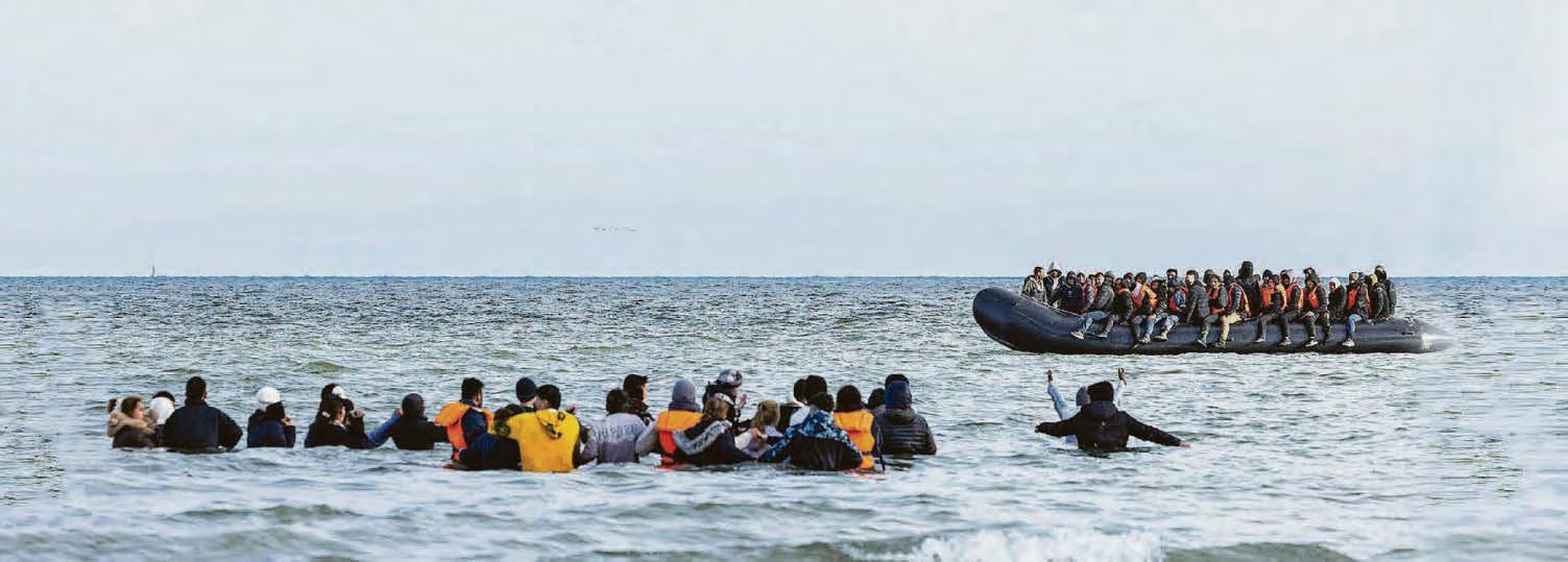 Labour blames weather for record migrant crossings