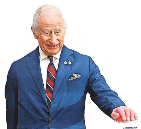 Charles gets busy as he puts health scare behind him