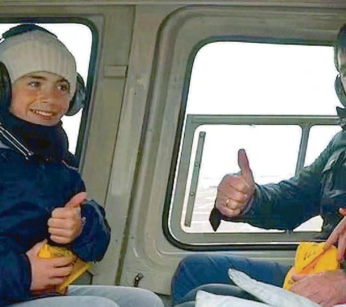 Family wiped out in 'copter horror
