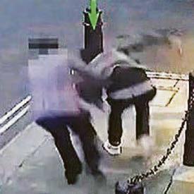 'Rolex ripper' sting on CCTV film