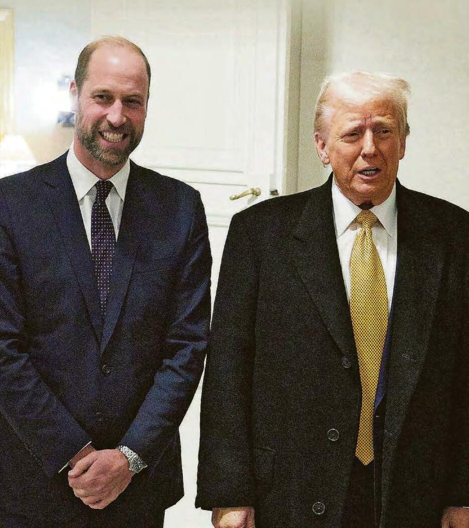 Where there's a Will...Prince to play key role in wooing Trump