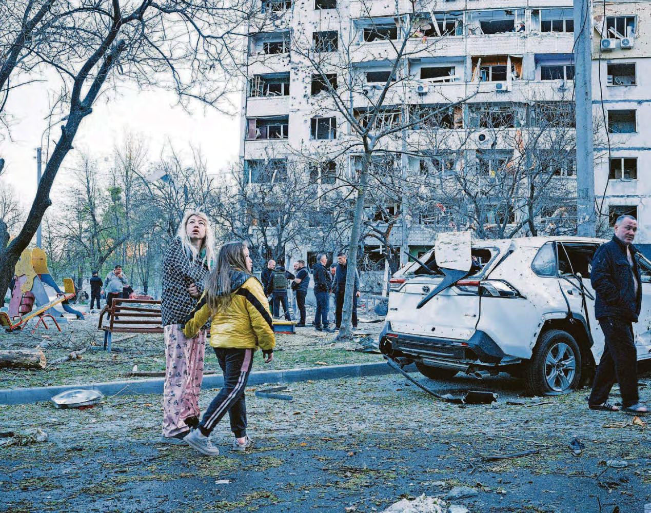 'Cluster ammunition strikes' injure 87 in Ukraine's second city