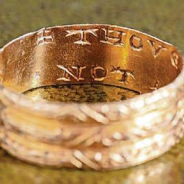 Rare Tudor posy ring found in field set to fetch £6k at auction