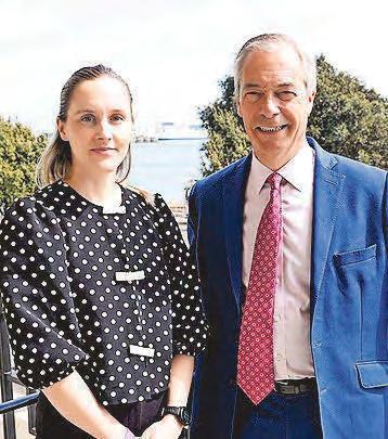 Farage: PM is betraying Brexit and the British people for an EU deal