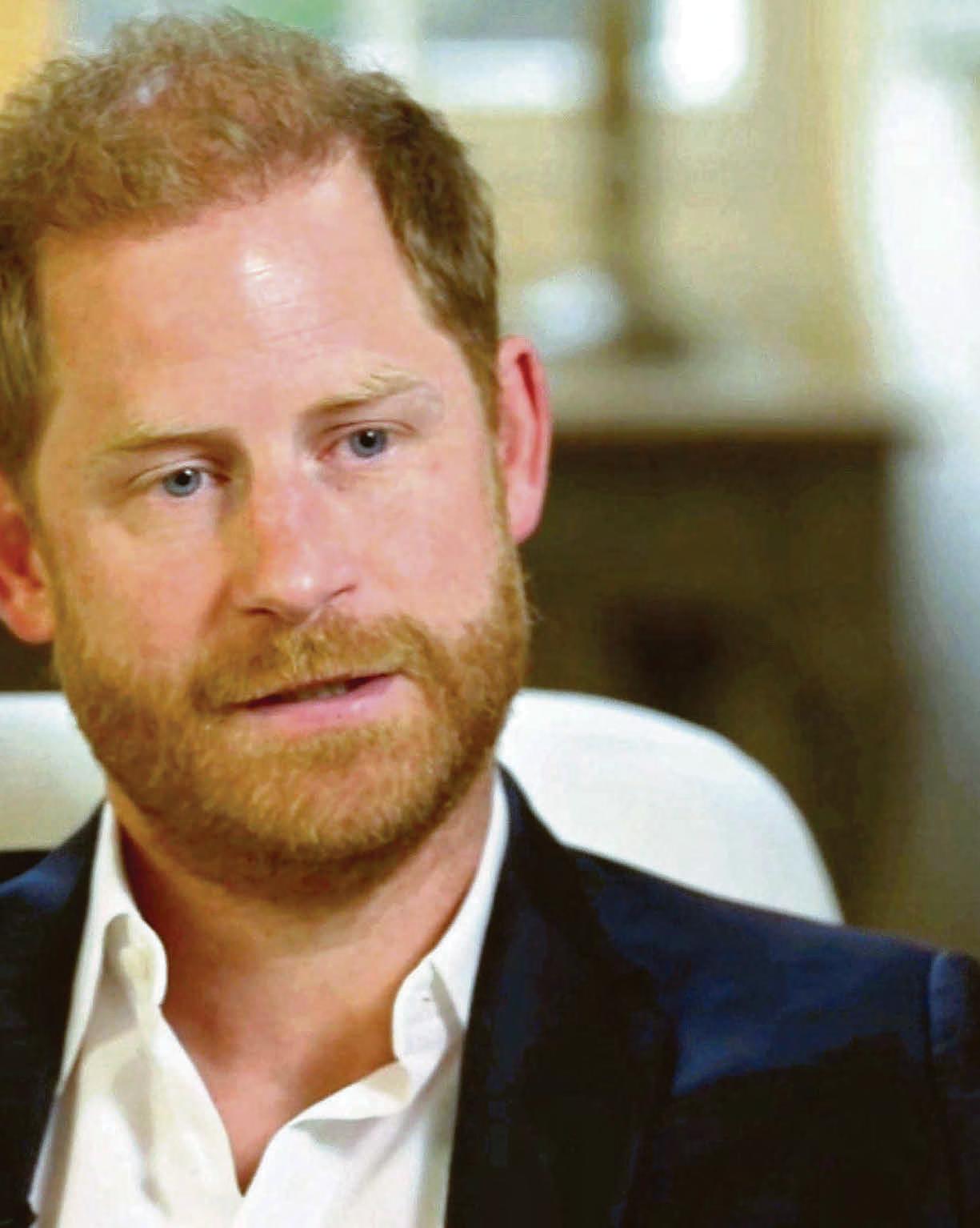 HARRY: MY DAD WON'T SPEAK TO ME