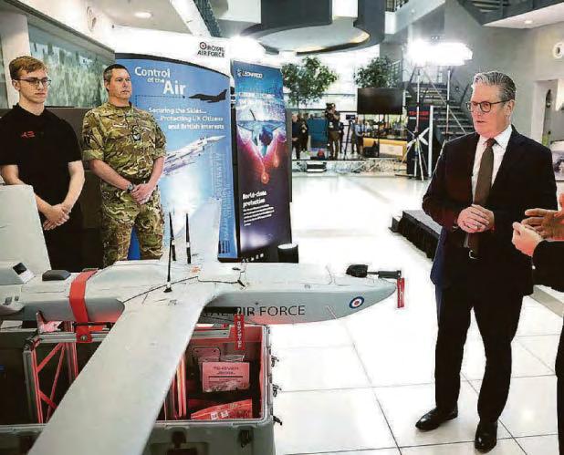 £19MILLION PUSH FOR DRONES TO PROTECT OUR BRAVE RAF PILOTS