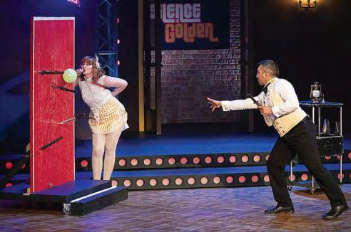 'The audience were so scared'