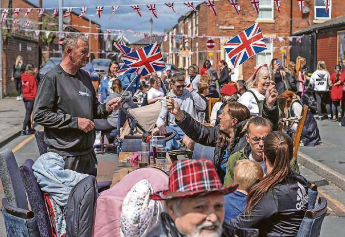 Bunting, buns and parties they threw