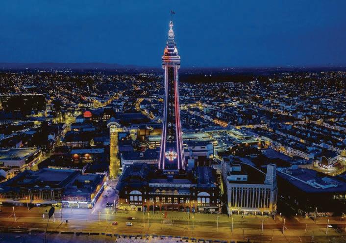 Landmarks lit up to mark end of 6 years of darkness