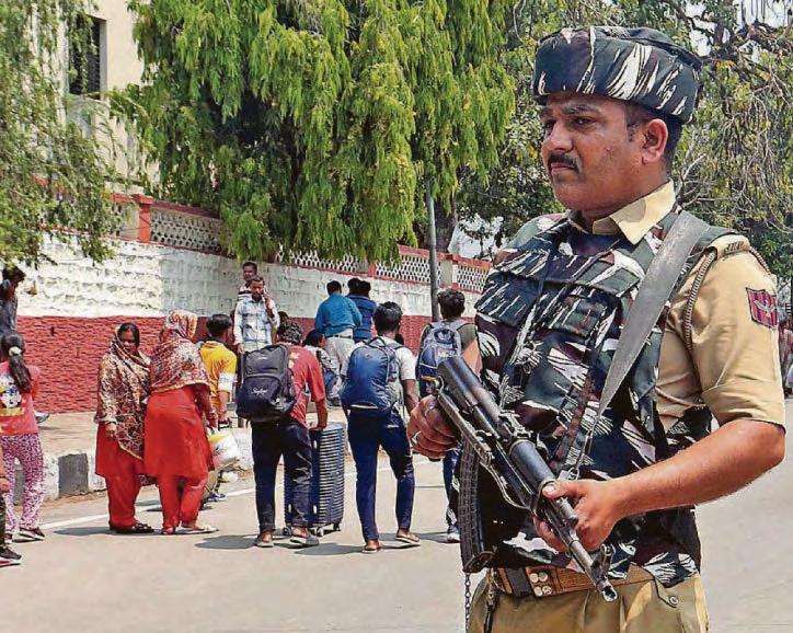 Indian capital is put on high alert