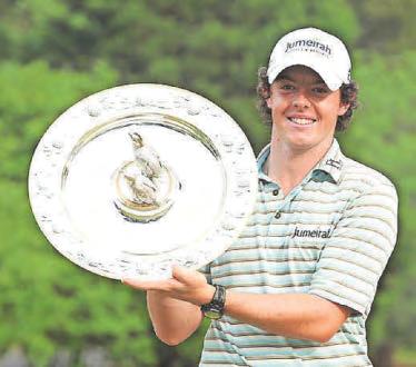 Rory lighter after taking the wait off