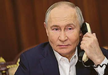 Putin tells Trump he wants revenge