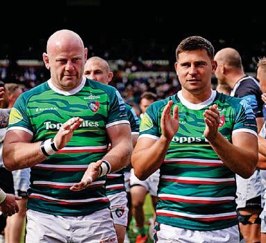 Youngs and Cole in one last dance at Welford Road