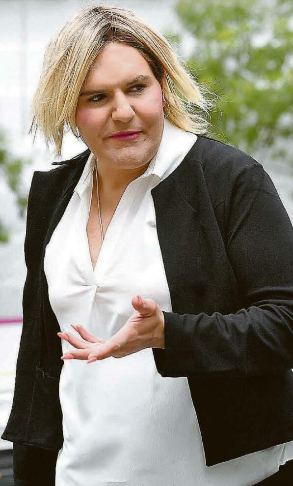 Transgender ex-MP admits harassing his former wife