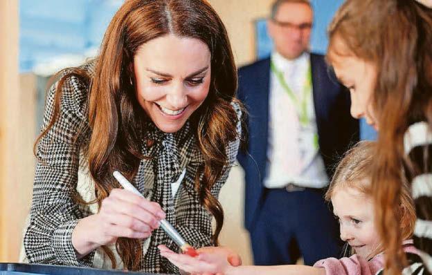 Lifting spirits with laughter ...Kate's praise for the vital work of children's hospices