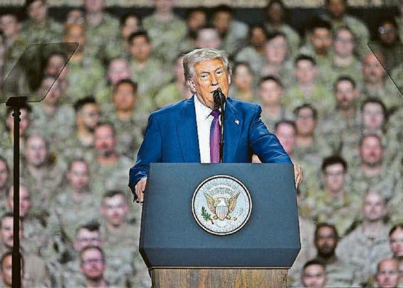 TRUMP: TIME FOR PEACE AFTER IRAN'S 'VERY WEAK' ATTACK