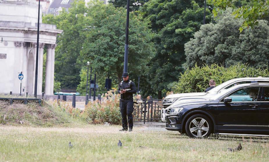 'A major centre for visitors... turned into a lawless shanty camp because of Sadiq Khan'