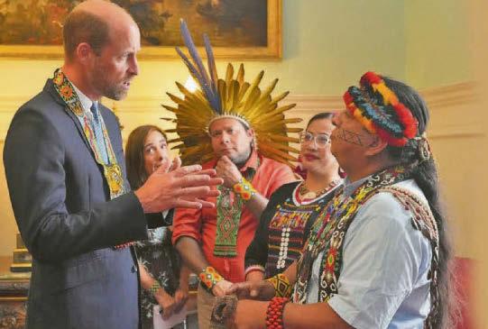 Climate top of the agenda for passionate eco Prince