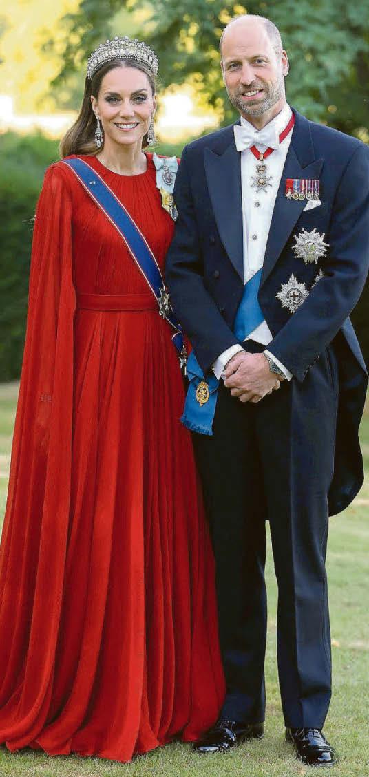 Ruby Tuesday! Kate wows in her royal red