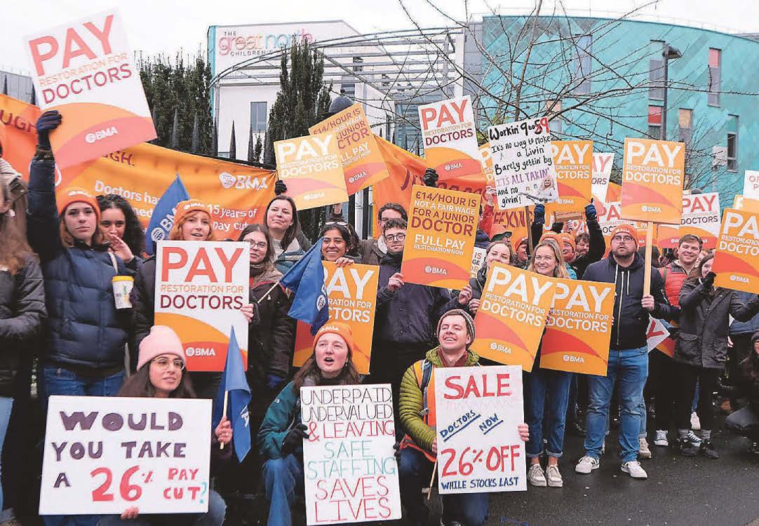 200k appointments at risk in doctors' strike