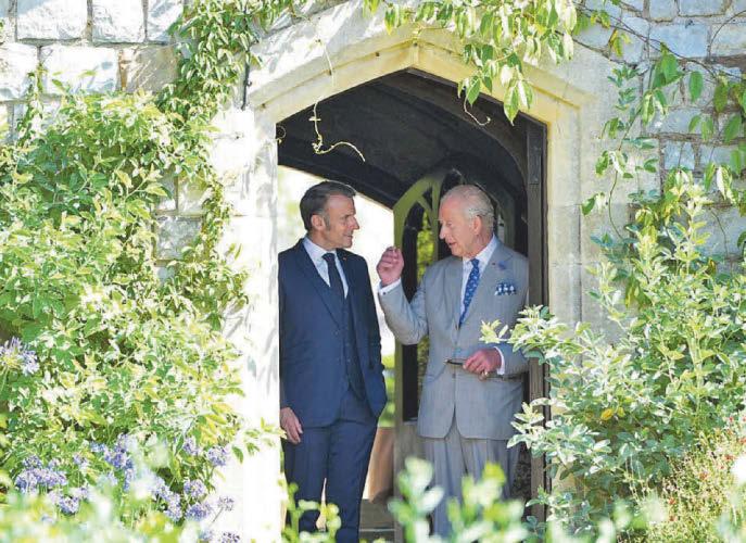 King and Macron cement the new entente amicale