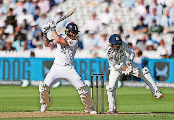 IT'S SLOW ROOT FOR ENGLAND