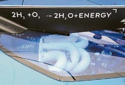 Life's a gas with £3m car run on hydrogen