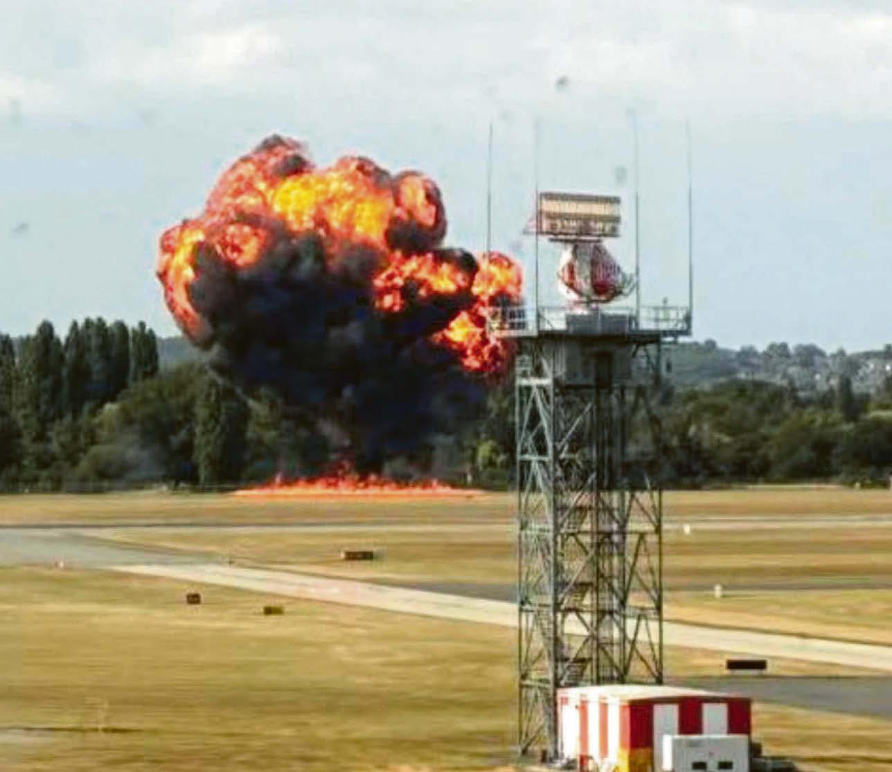 Plane plunges to ground after take-off