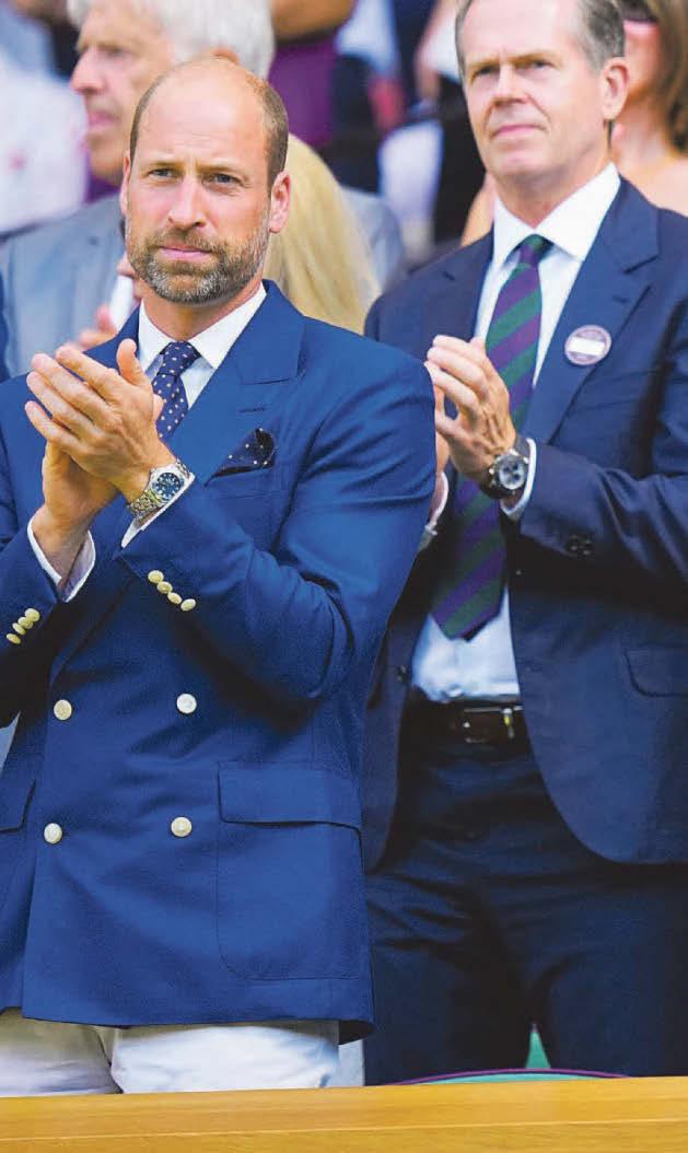 Kate and William hold court at Wimbledon
