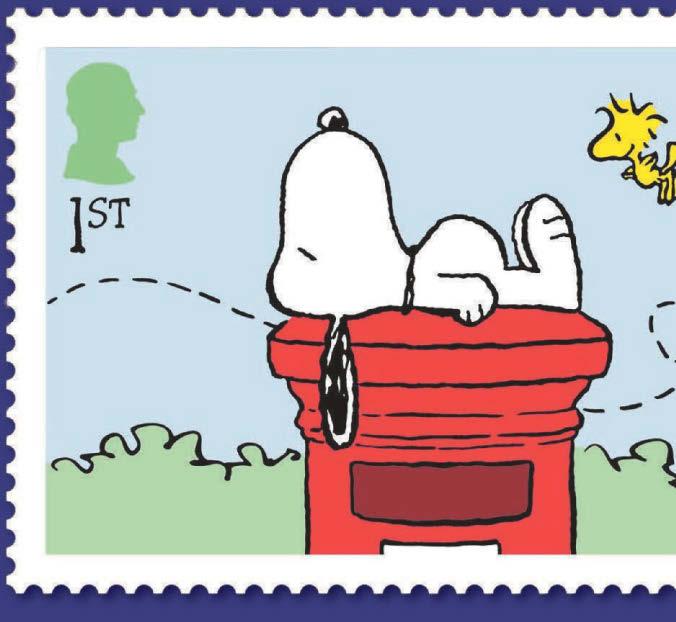 Comic strip fans can go Peanuts for stamps...