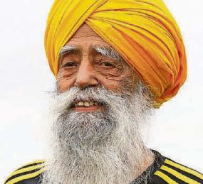 Record-breaking marathon man