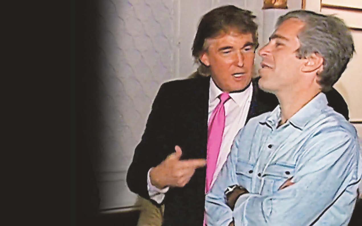 Trump lewd note storm as Epstein files furore grows