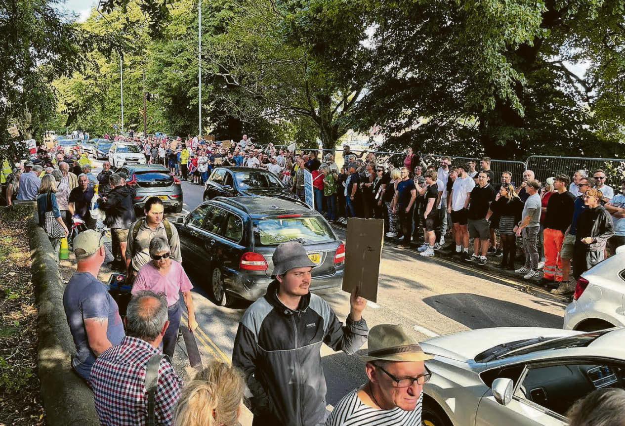 Summer of riots feared after anti-migrant demo