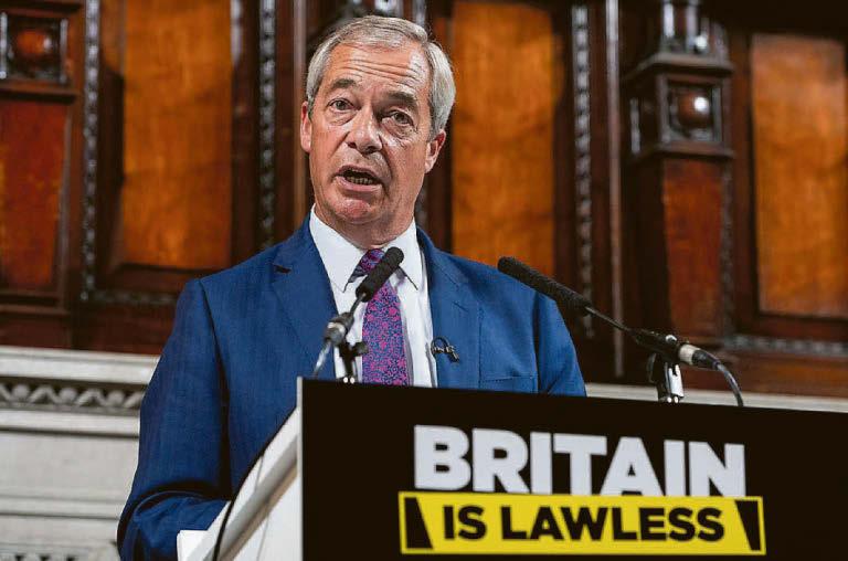 Farage is right, criminals should feel some fear