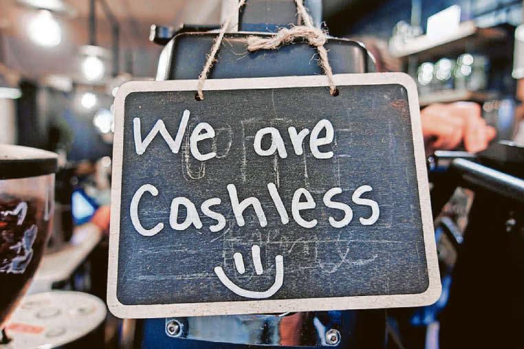 It's not just cash being abandoned, it's people too
